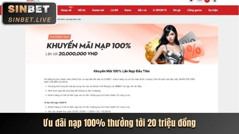 Tỷ lệ trả thưởng hấp dẫn